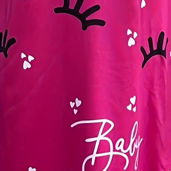 Eyelash Slip Nightdress, V Neck Backless Sleepwear Dress - Picture 5 of 5